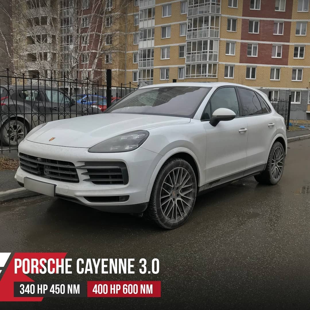 Porsche Cayenne чип тюнинг от Eurocode Tuning