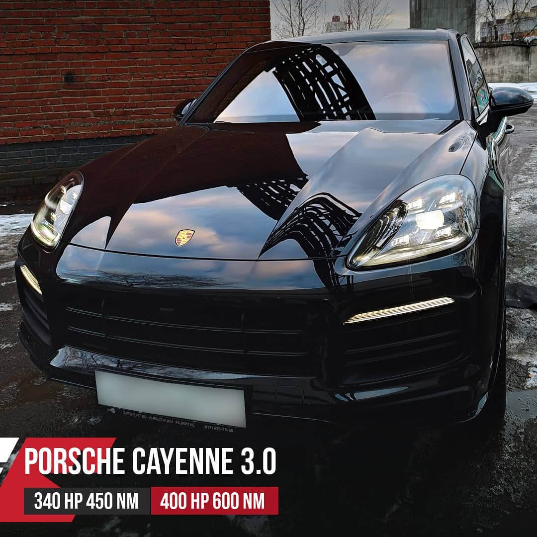 Porsche Cayenne чип тюнинг от Eurocode Tuning