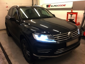 Чип тюнинг VW Touareg 4.2 TDI 340hp Tiptronic Stage1